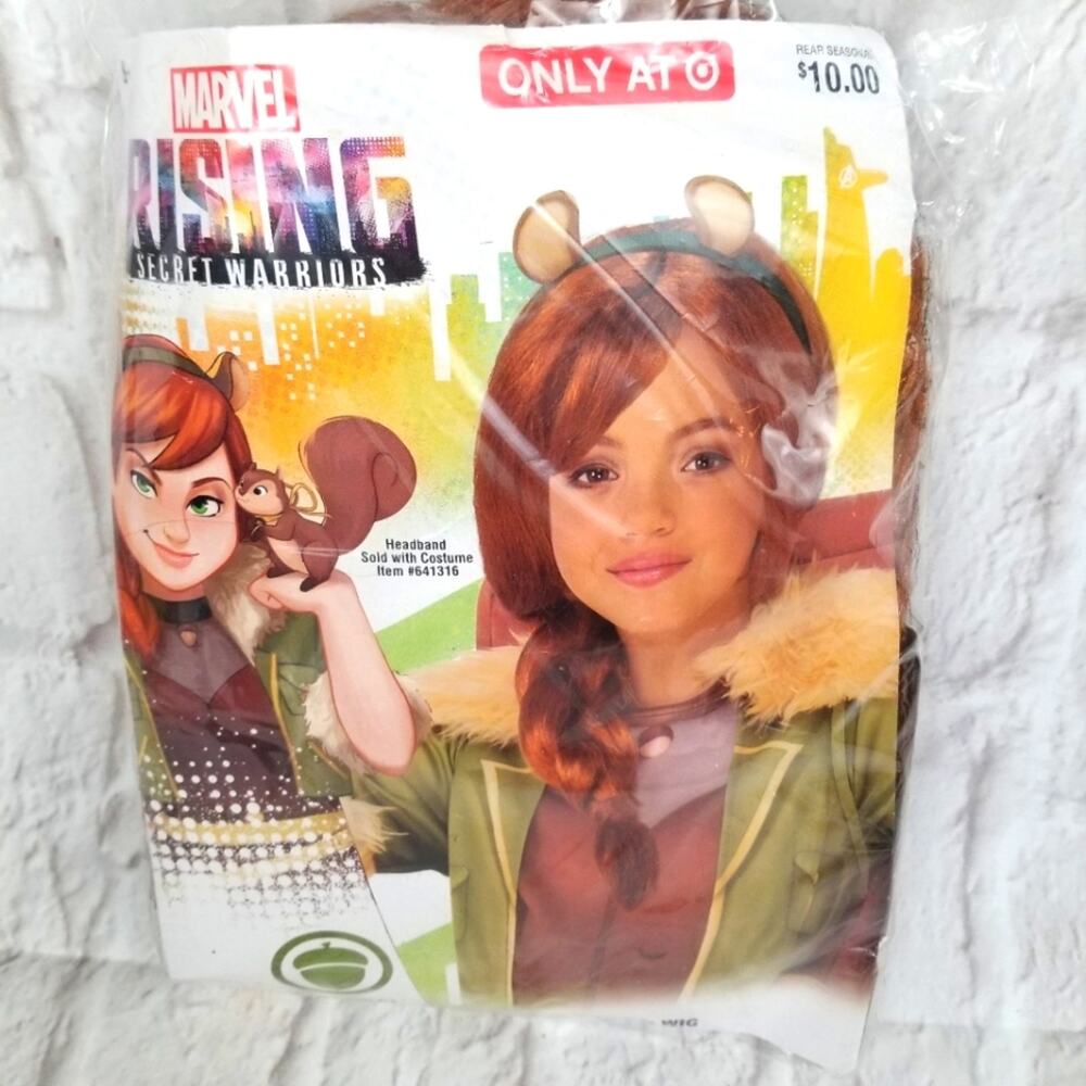 Squirrel Girl Wig Marvel Rising Secret Warriors New